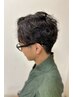 ≪男性限定≫カット+スキャルプヘッドスパ10分+マーブシャンプー6300円→