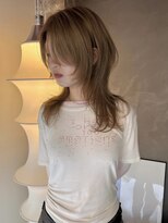 マイル 渋谷(mile)&nbsp;アッシュベージュ×ハッシュカット