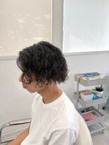 キューカンバー(CUCUMBER)&nbsp;スパイラルミディアムパーマ　メンズ