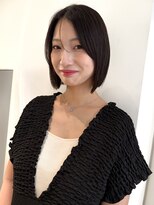 シテン(SITEN)&nbsp;シースルーバング/大人ショートボブ/結べる長さのボブ