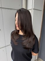 ソアロ(SOARO)&nbsp;県庁レイヤーカットダークグレージュ20代