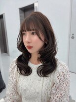 コア プラス 立川(COA PLUS)&nbsp;透明感カラー韓国レイヤーカット前髪顔周り