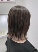 【岡町/ハイライト】切りっぱなしボブ