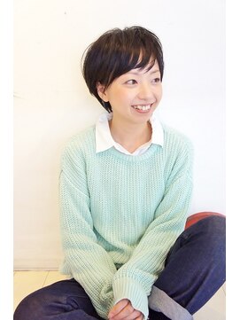 ドロップ(drop) 簡単スタイリング小顔ショート