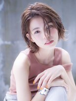 ケイト(kate)&nbsp;ミルクティーベージュ×耳掛け無造作ショート