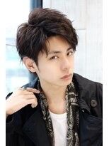 ネイビー(NAVY)&nbsp;社会人オススメ アップバングショート