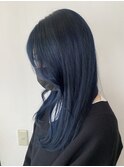 韓国風ネイビーカラー◎