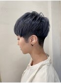 【mois】アッシュブルーカラー(仙台／青葉区)
