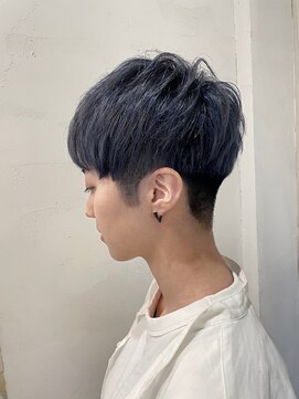 モワ 仙台(Mois) 【mois】アッシュブルーカラー(仙台／青葉区)