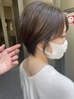 グランドライン(GRAND LINE)&nbsp;GRANDLINE 千崎聖太　魅了するショートヘア　グレージュカラー