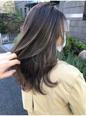 ミニウルフ/テラコッタ/流れるレイヤー[表参道/原宿]