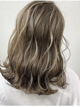 アウルム 下北沢(aurum) 大人艶ベージュハイライト