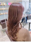 ハイライト/モテ髪カタログ/小顔/大人可愛い/ひし形