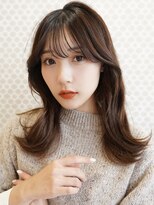 ラフィス ヘアー パーク 枚方2号店(La fith hair park)&nbsp;【La fith】ココアブラウン×くびれセミディ