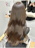 髪質改善＊ふわふわカールアッシュブラウン＊美髪【Zina 船橋】