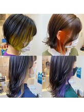 大人しめで可愛いイヤリングカラー