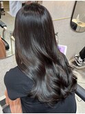 くびれヘア×グレージュ【モテ・愛され/韓国ヘア】