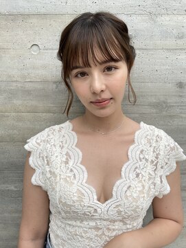 グッデイ ヘアー(GOOD DAY HAIR) 編みおろしアレンジ