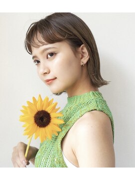 アブルトゥーヘアー(able to hair) 20代30代クビレパッツンボブ