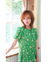ヘアーリゾート 草流 中村橋店(Hair Resort) ミディアムウルフ