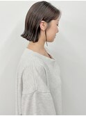 艶髪ボブハッシュカット外はねボブミディアムボブ20代30代40代