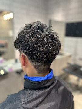 ソル 八王子(SOL) 刈り上げマッシュ×カーリーパーマ