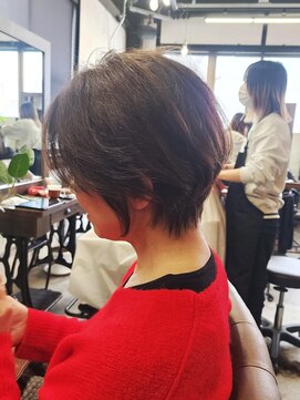 ベレッタ 松井山手店(veretta.) ショート特化美容師の作る【大人ショート】丸木崇史