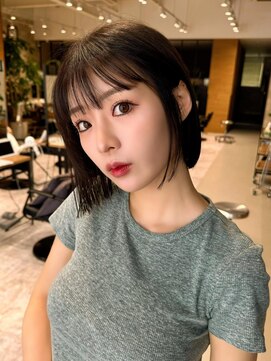 ザ シー 海老名(The C) [The C岩崎]お洒落◎切りっぱなしボブ