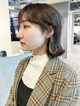 シオン(shion) 似合わせカットメルティカラーウェーブミディアム_ba456301