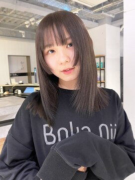 アルバム 池袋(ALBUM) 似合わせカットメルティカラー姫カットレイヤー_ba509851