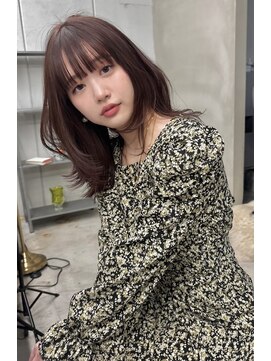 フェブ(fev) 【fev_uran】medium layer × lavender beige