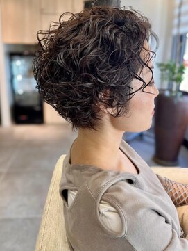 フリップビーアヴェダ(FLIP B AVEDA) 本八幡×ショートパーマ×カーリースタイル