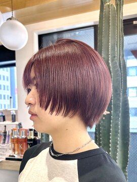 ロンドアジュール 横浜(Lond azur) ★一癖あるヘアスタイルご希望の方!似合わせカットショートヘア