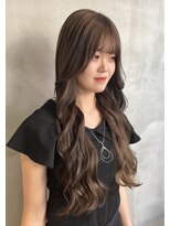 ニカイ(2F)&nbsp;ミルクティーベージュ/ウェーブヘア/髪質改善
