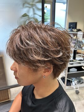 アンジュ 千曲店(ange) メンズ毛流れショート