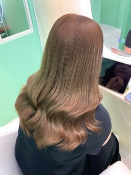 エラ(Ella) ブリーチなしWカラーmilk tea