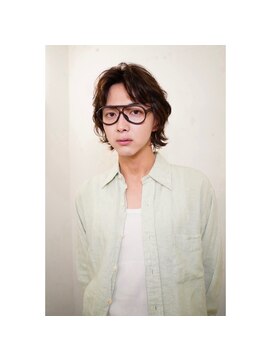 メンズレコ 渋谷(MEN'S LECO) メンズミディアムボブメンズボブカットメンズカット