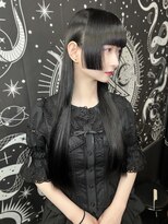 エルシャドール(EL-SHADDOLL)&nbsp;姫カット　黒髪ロング　名古屋　サブカル　コンカフェ