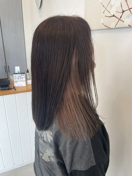 ナギ 栃木(nagi) 白髪染め×インナーカラー