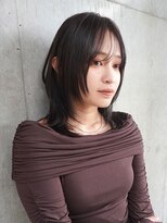 ホロン 池袋(HOLON)&nbsp;池袋HOLON/レイヤーカット/ハッシュカット/ミディアムヘア