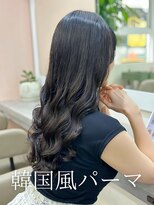 アミー 池袋(Ammy) パーマ/韓国風パーマ/コテ巻き風パーマ/レイヤーカット/池袋