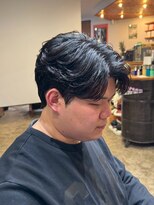 ジェットブラックキューサンロク(JET BLACK 936)&nbsp;フェザーパーマ/ダウンパーマ　風を味方に、シルエットで魅せる