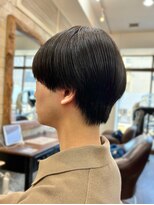 美容室ポール 西葛西店(PAUL)&nbsp;毛先の質感が大事。刈り上げなしマッシュ