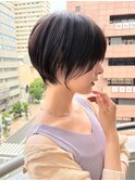 クールショート/顔周りカット/前髪白髪/20代30代40代50代/池袋