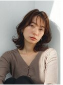 外ハネ韓国風レイヤーボブ【TELAHAIR五井】