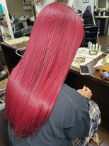 ヘアーデザインルアナ(Hair design Luana.)&nbsp;ワインレッドカラー