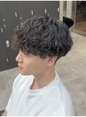 【LIPPS立川】メンズ 刈り上げマッシュ 波巻き スパイラル