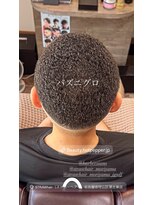 ストローヘアー(STRAW hair)&nbsp;バズニグロ濡れパンスキンフェード