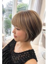リン(Lin)&nbsp;大人ハイライト×透け感ベージュ
