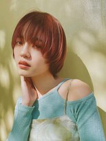 ラモードイワイインターナショナル(La Mode IWAI international) チェリーレッドのマッシュボブ